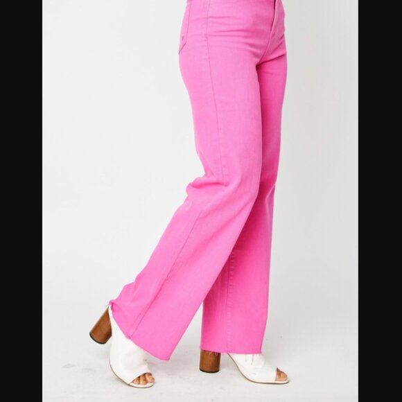 Judy Blue Pink Women Jeans - Picture 5 of 8